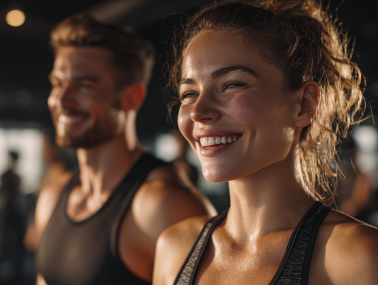 Тренер работи с клиент